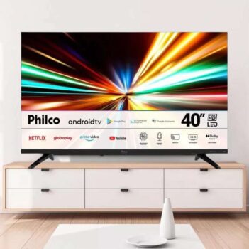 Smart Tv 40'' Androidtv Ptv40e30agsf Led Dolby Áudio Philco