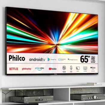 Smart TV Philco Smart PTV65G3BGTSSBL QLED 4K 65" 110V/220V