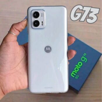 Smartphone Motorola Moto G73 5G 128GB - Azul, RAM 8GB, Câmera 50MP, Selfie 16MP e Tela 6,5"