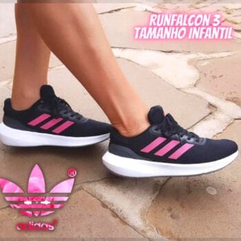 Tênis Infantil Adidas RunFalcon 3 Sport Running Lace