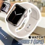 Apple Watch Series 7 (GPS), Caixa em alumínio luz das estrelas de 45 mm com Pulseira esportiva luz das estrelas