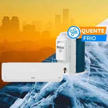 Ar-condicionado Split Philco Eco Inverter - 12.000 BTUs Quente e Frio PAC12000IQFM15