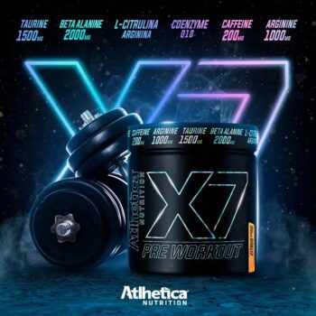 Atlhetica Nutrition X7 PRE WORKOUT (300g), Multicolorido.