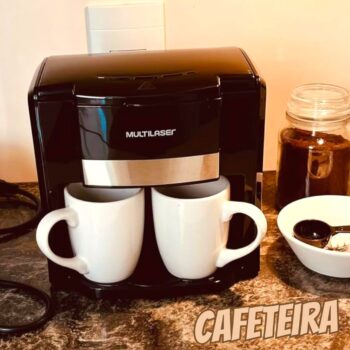 Cafeteira 2 Xícaras 500w Preto Multilaser - Be010