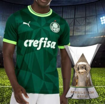 Camisa do Palmeiras I 23 Masculina Puma Torcedor
