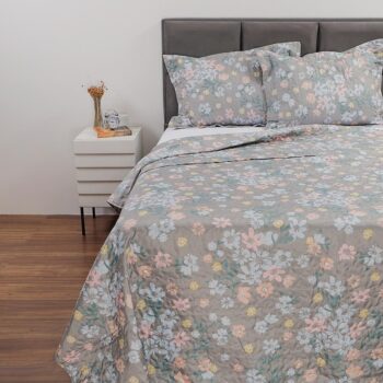 Colcha Cobre Leito Queen Córdoba com 2 Porta Travesseiros - Home Basics