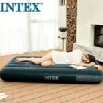 Colchão Inflável Solteiro Dura Beam Intex C/ Bomba Inflar