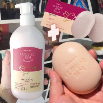 Combo Cuide-Se Bem Beijinho: Loção Hidratante, 400Ml + Sabonete Em Barra, 2 Un. 80G Cada