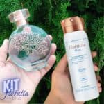 Combo Presente Natal Floratta Blue: Desodorante Colônia 75ml + Desodorante Antitranspirante 75g/125ml