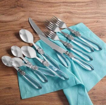 Faqueiro Krish Inox 24 Peças - Home Style