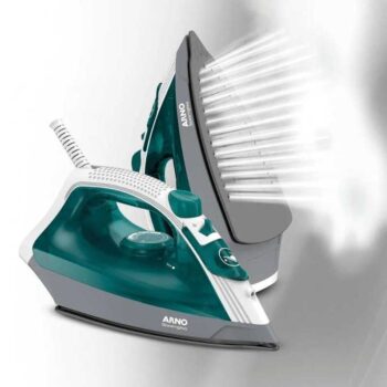 Ferro a Vapor Elétrico Arno Steamgliss Base Antiaderente e Ponta de Precisão FSGP 127V