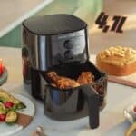 Fritadeira Elétrica sem Óleo/Air Fryer Philips - Walita Spectre Série 3000 Grill Edition Preta 4,1L