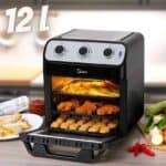 Fritadeira Sem Óleo Ovenfryer 12l Midea Ffa20p2 220v Preto