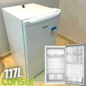 Geladeira frigobar Consul CRC12CB branca 117L 220V