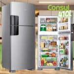 Geladeira/Refrigerador Consul Frost Free Duplex - Prata 410L CRM50FK