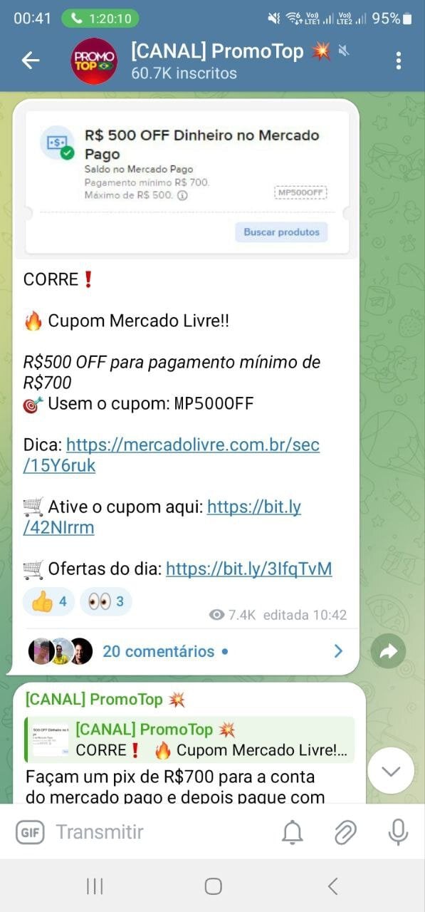 Existe algum grupo do telegram de compartilhamento de livros de