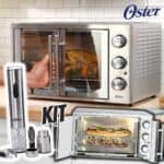 Kit Forno e Fryer French Door com Kit para Vinho Oster - 127V