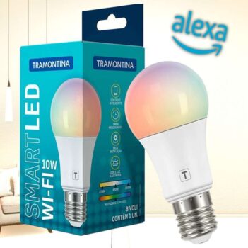 LÂMPADA LED BULBO WIFI 10W - TRAMONTINA - 58020117