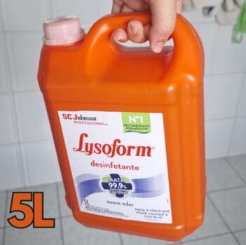 Lysoform Desinfetante Líquido Suave Odor 5 litros