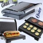 MINI GRILL OSTER 2 em 1, 1000W, 110V, OGRL230