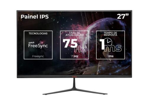 Monitor Gamer Pichau Athen V2l 27, Ips, Fhd, 1ms, 75hz, Fs