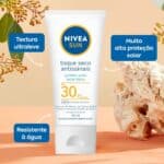 NIVEA SUN Protetor Solar Facial Toque Seco Antissinais FPS30 40ml