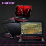 Notebook Gamer Acer Nitro 5 Intel Core i5 8GB RAM - 512GB SSD 15,6” Full HD 144Hz NVIDIA GTX 1650 4GB