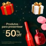 Produtos para presentear no natal com até 50% OFF