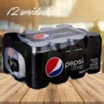 Refrigerante Pepsi Zero, Lata 350Ml Pack (12 Unidades)