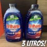 Sabão Líquido Lava Roupas Brilhante Limpeza Total - 3L