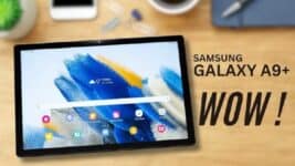 Tablet Samsung Galaxy Tab A9+, 64GB, 4GB RAM, Tela Imersiva de 11" 90Hz, Camera Traseira 8MP, WiFi, Android 14, Grafite - SM-X210NZAAZTO