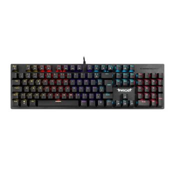 Teclado Mecanico Gamer Tgt Sherman V2, Rainbow Abnt2 S/ Azul