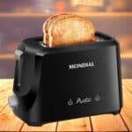 Tostador de Pães Mondial Pratic T-18 Preto 700w - 127v