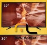 Tv Multilaser 39 Hd Dled Usb Hdmi Conversor Digital - Tl028