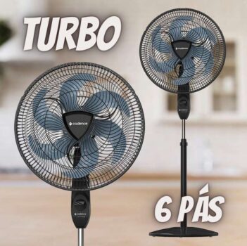 Ventilador De Coluna Cadence 6 Pás Vtr869 - 40cm 220v