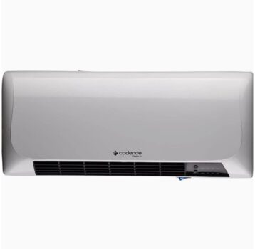 Aquecedor Eletrico Cadence Classic Air Controle Remoto 1500w 25m² Branco 110v Aqc500