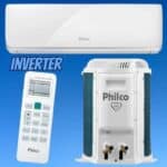 Ar Condicionado Hi Wall Eco Philco Inverter 12.000 Btus Frio 220v R-32