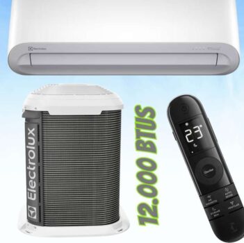 Ar-condicionado Split Inverter 12000 Btus Electrolux Color Adapt Só Frio Ji12f/ji12f 220v