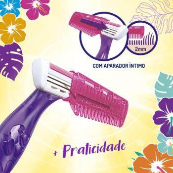 BIC Aparelho De Depilação Soleil Shave & Trim 3 Lâminas