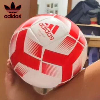 Bola Starlancer Club adidas Cor White/Red