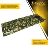 Bright, Mouse Pad Gamer, Big Army, Tamanho Grande, Borda Anti-Abrasão, Superfície Lisa Para os Movimentos Rápidos do Mouse