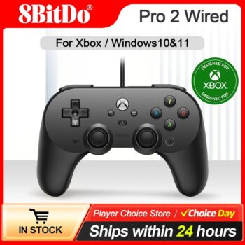 Controle com Fio 8BitDo Pro 2 Cupom