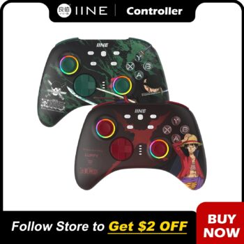 Controle Sem Fio IINE Ares Cartoon One Piece
