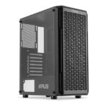 Gabinete Gamer Pichau Apus Black Mid-tower Com 3 Fans