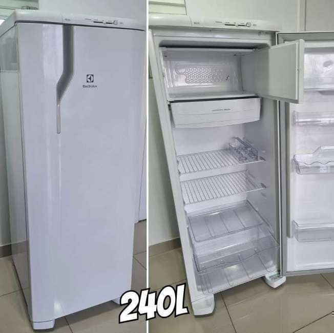 Geladeira RE31 Cycle Defrost 240L Degelo Prático Uma Porta Com Branco Electrolux 127V