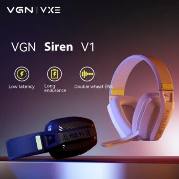 Headset Gamer Sem Fio VGN Siren V1