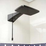 Hydra Chuveiro Eletrônico Preto Polo Max, 5500W 110V