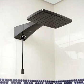 Hydra Chuveiro Eletrônico Preto Polo Max, 5500W 110V