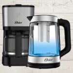 Kit Chaleira Elétrica Oster Tea e Cafeteira Inox Compacta - 220V