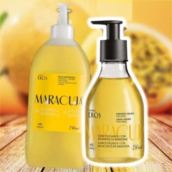 Kit Sabonete Líquido para Mãos Ekos Maracujá com Refil